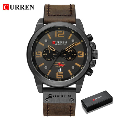 CURREN Military Men's Watch