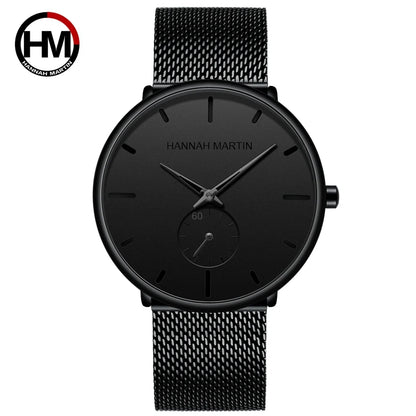 Hannah Martin Stainless Steel Mesh Watch