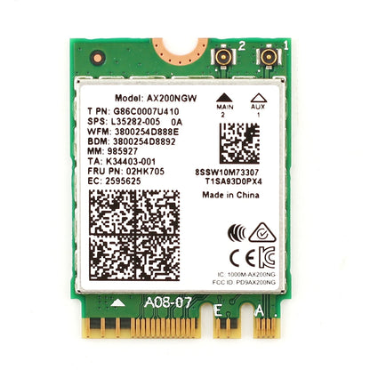 Dual Band AX210 Bluetooth WiFi Card