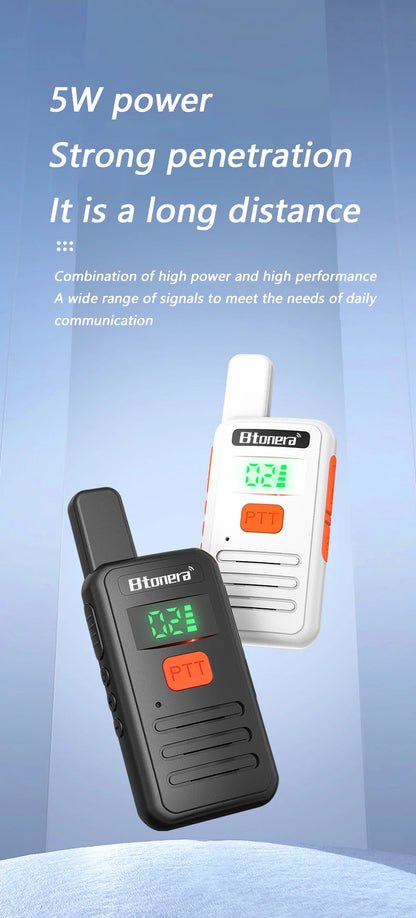BTDX Mini Walkie Talkie