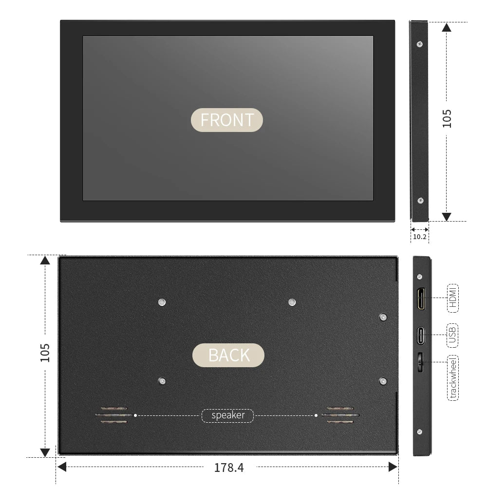 IPS LCD Capacitive Touch Screen Panel