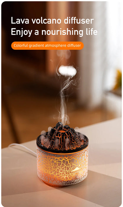 Volcanic Lava Jellyfish Aromatherapy Flask