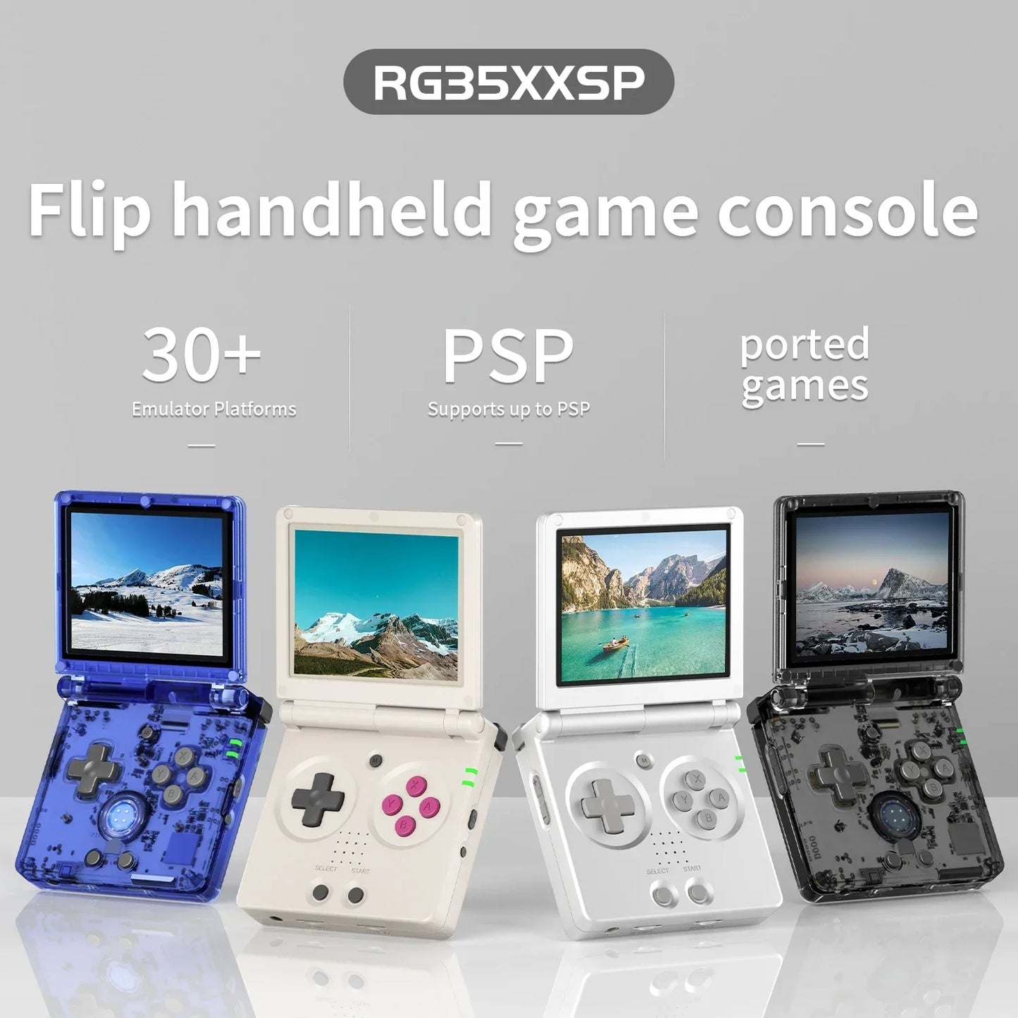 ANBERNIC RG35XXSP Flip Handheld Game Consoles