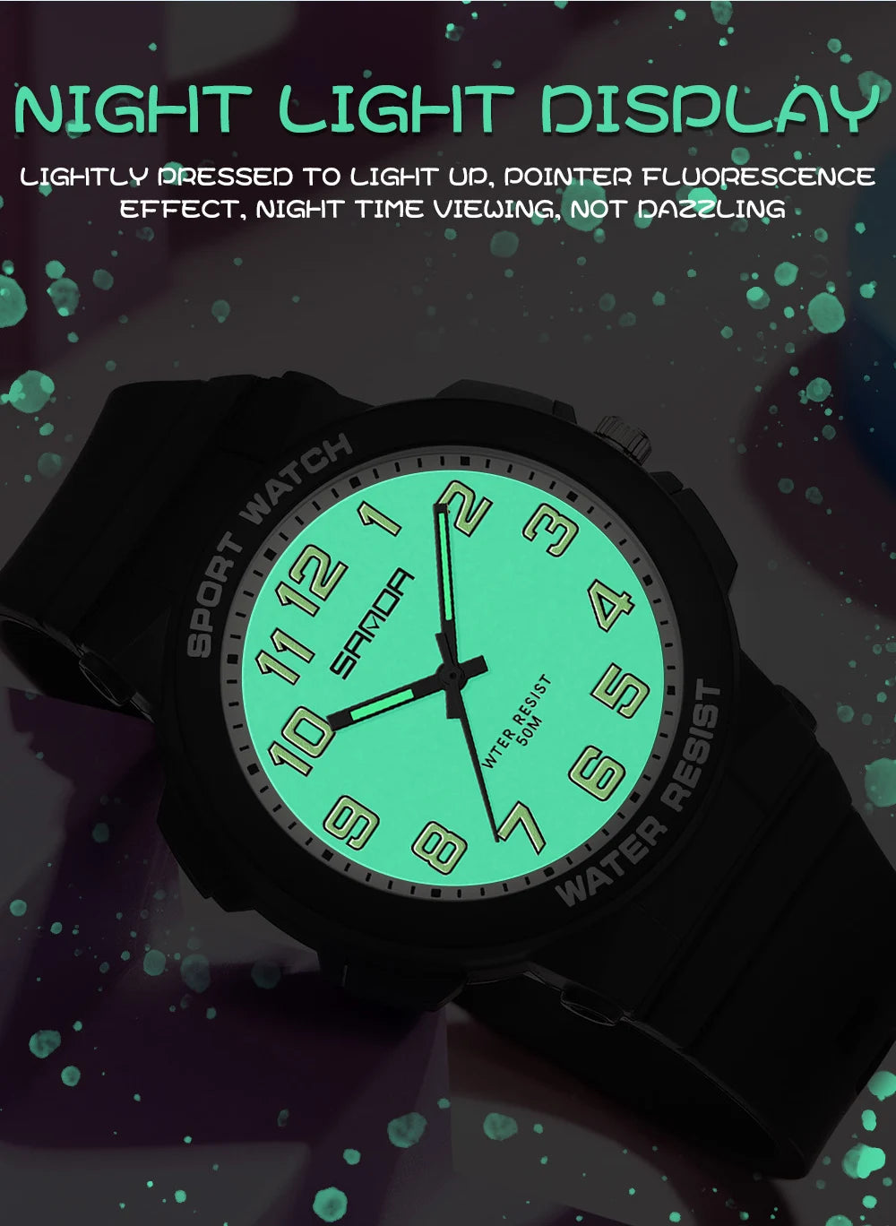Men's Digital Outdoor Simple Watch
