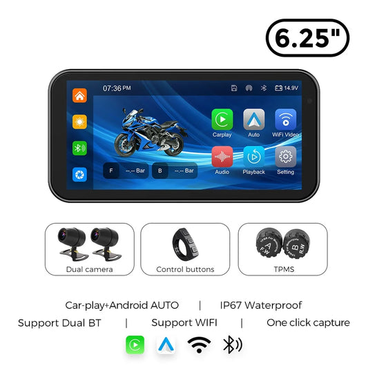 Portable 6.25 inch IP67 Recorder