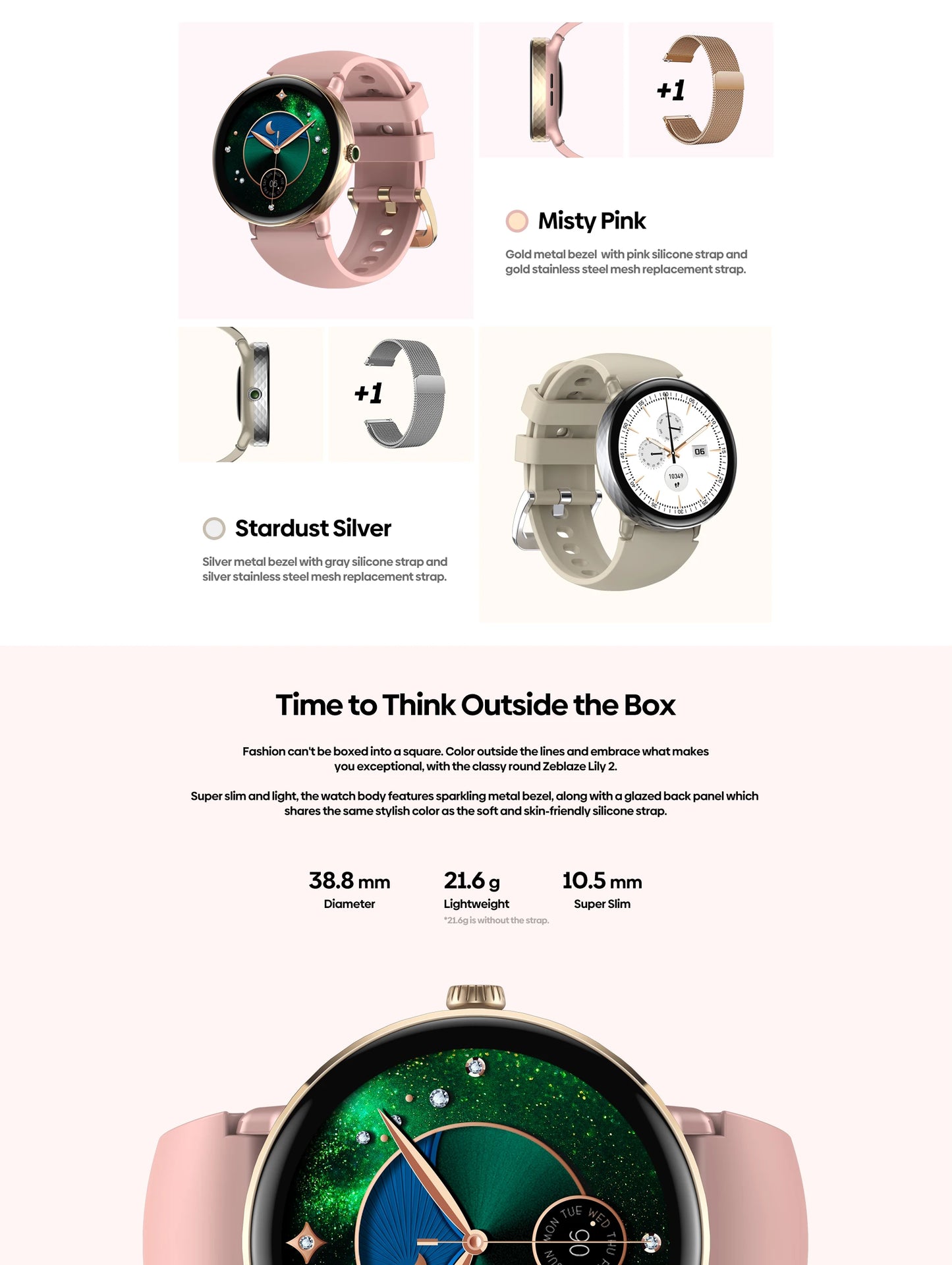 Zeblaze Lily 2 Smart Watch