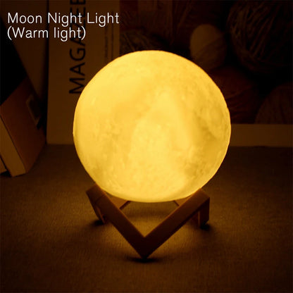 Book Moon LED Light