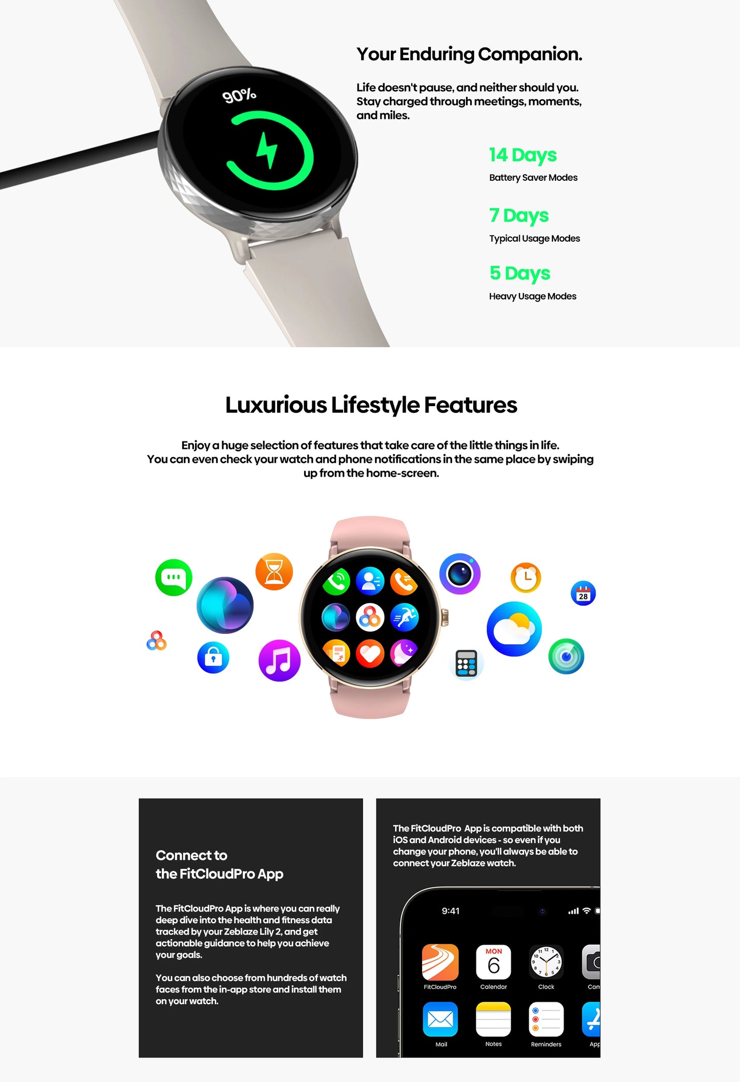 Zeblaze Lily 2 Smart Watch