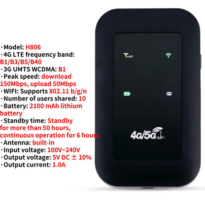 4G LTE Router WiFi Repeater