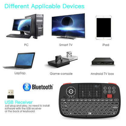 Rii i4 Mini Bluetooth Wireless Keyboard