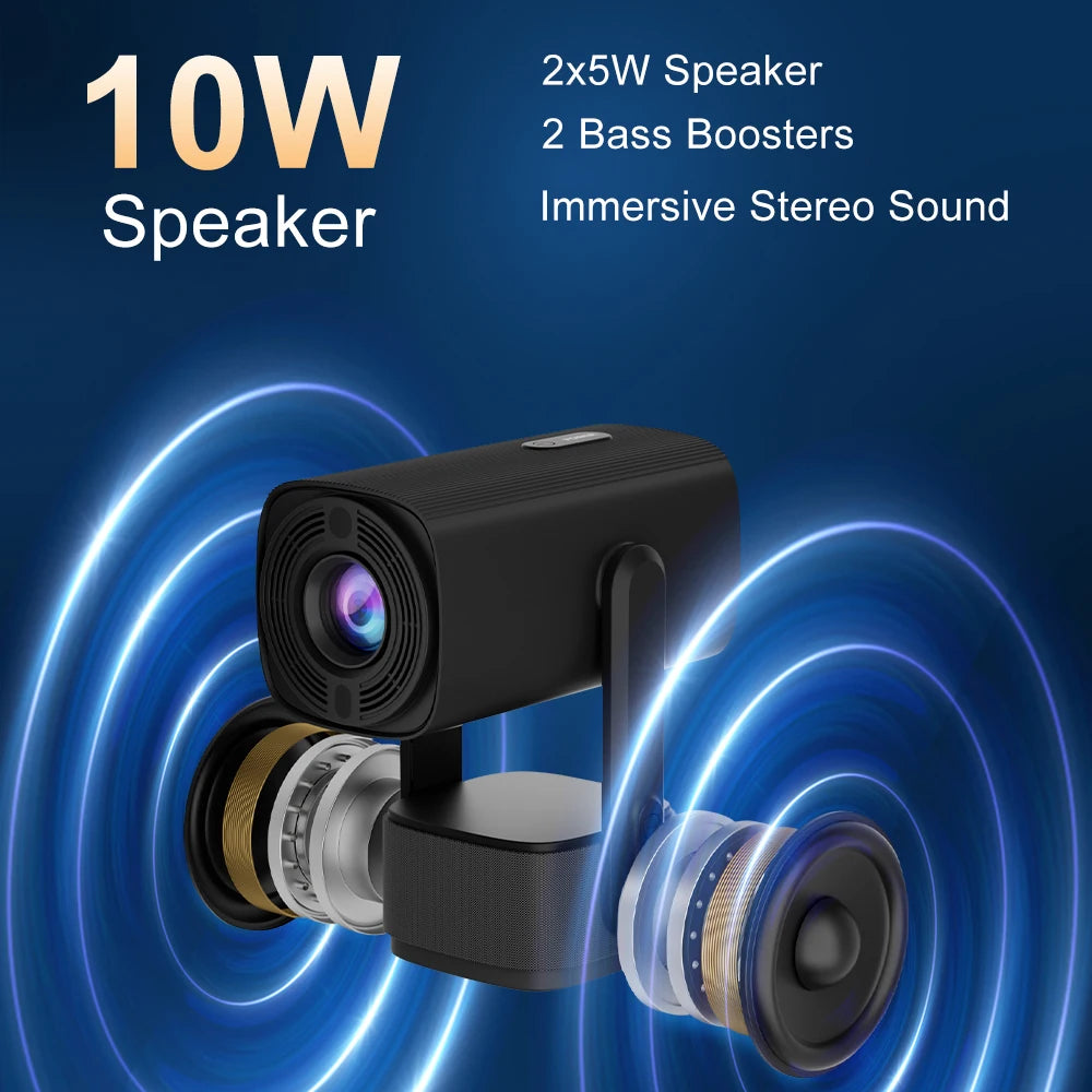 Salange K2 Projector with Built-in  Battery