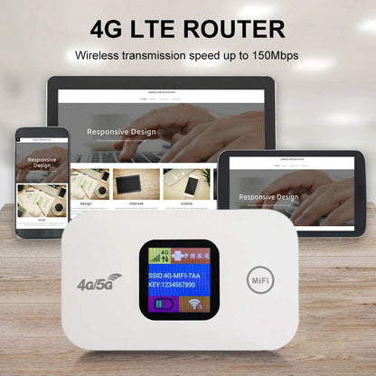 5G MiFi Modem with SIM Card Slot