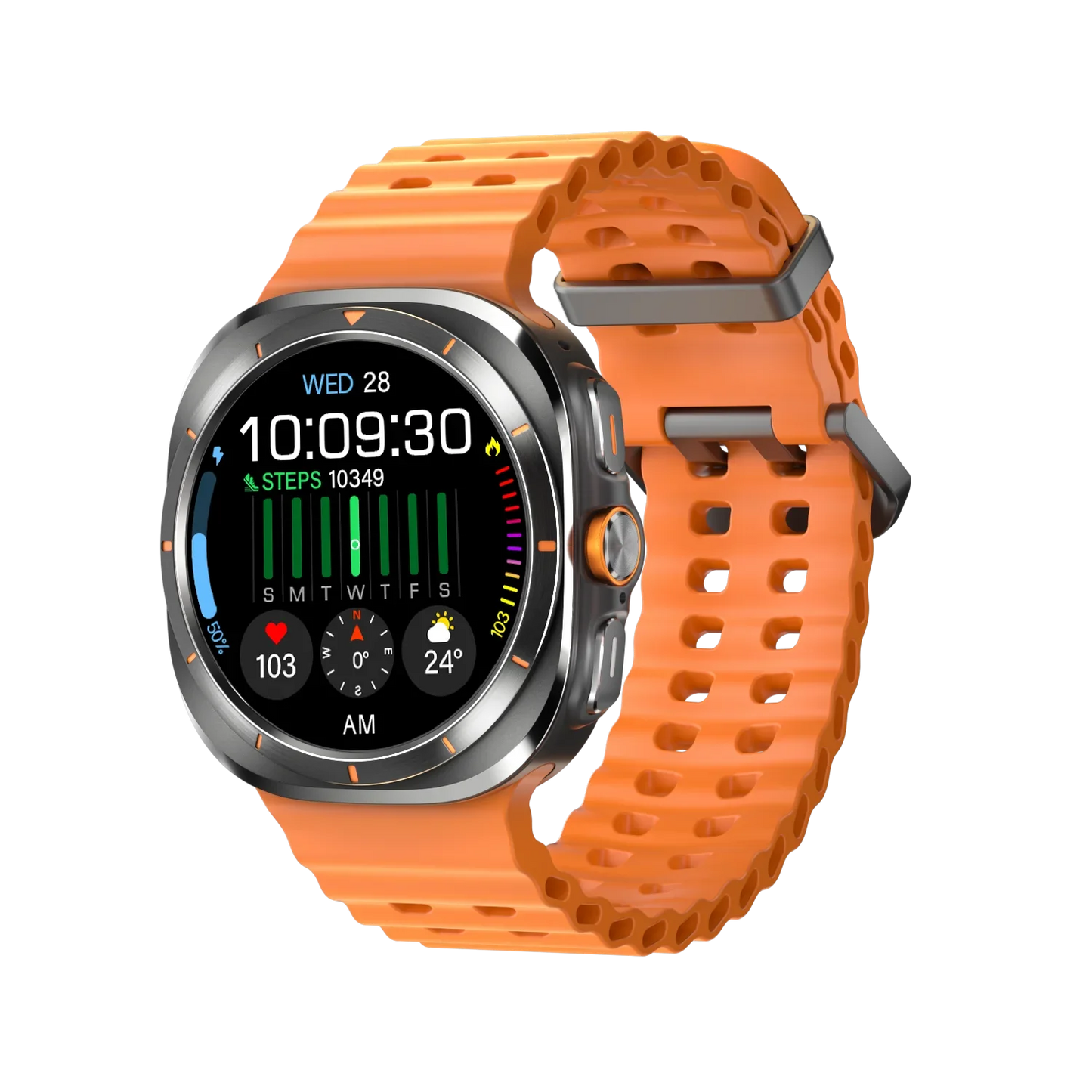 VALDUS W7 AMOLED Smartwatch