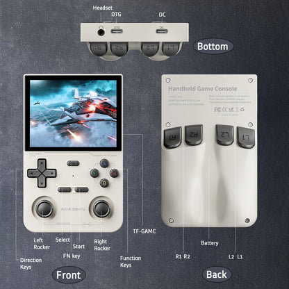 GAMINJA K36 Retro Handheld Video Game Console