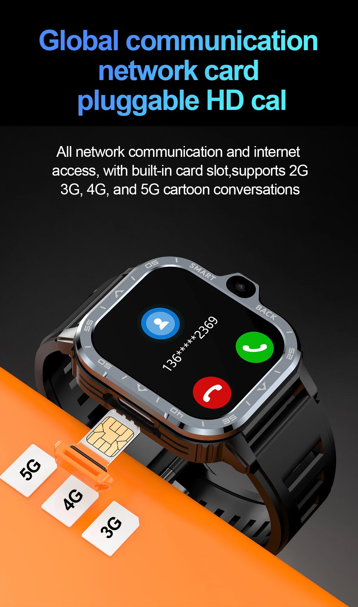 Valdus PGD Smart Watch