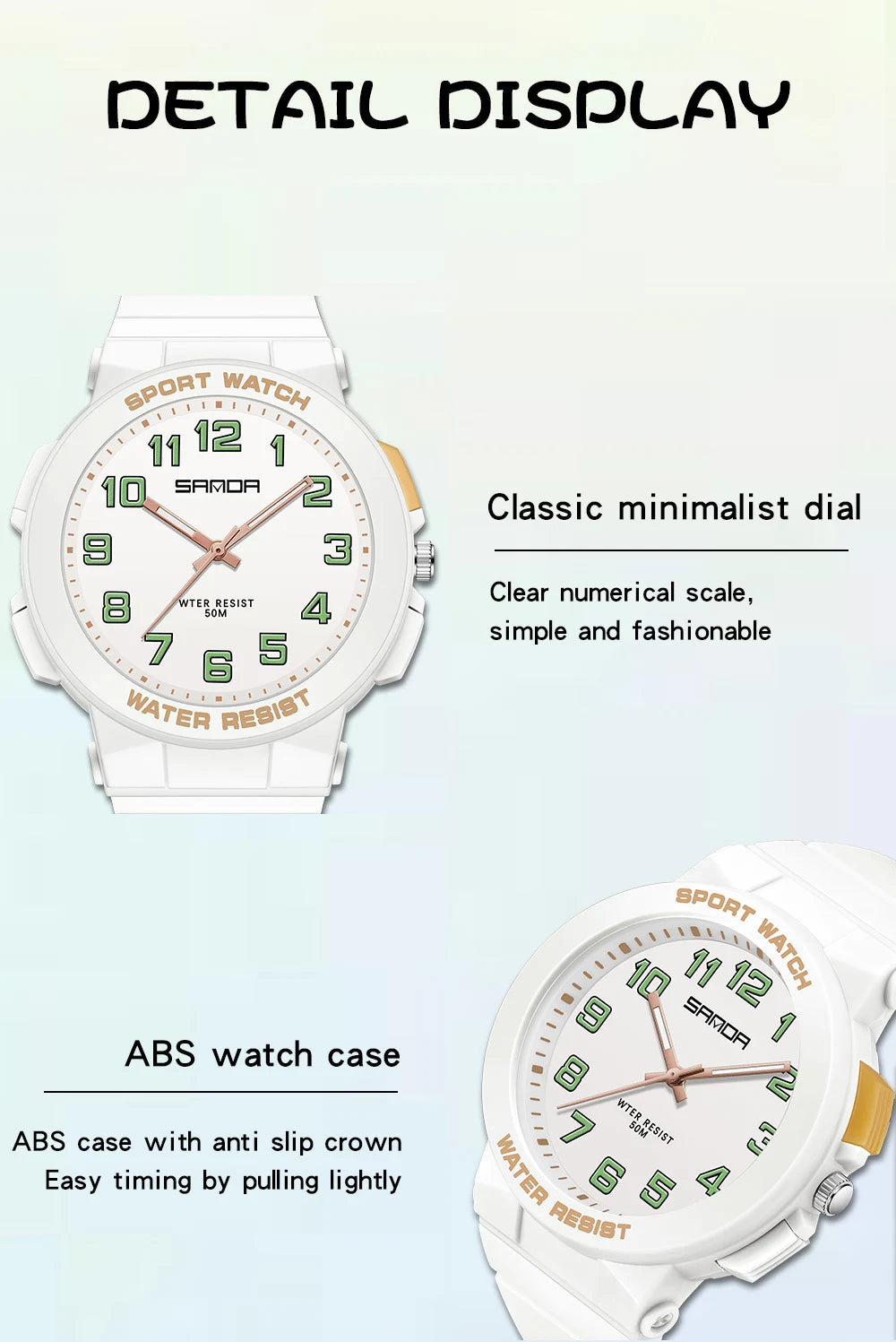 Men's Digital Outdoor Simple Watch