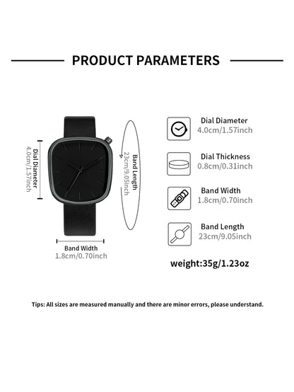 TOMI Men's Minimalist Watch