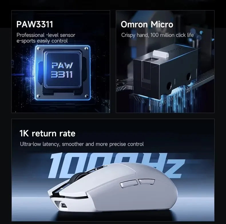 MCHOSE G3 Wireless Gaming Mouse