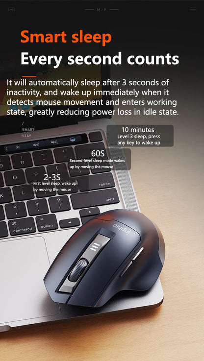 INPHIC M9 2.4G Wireless Mouse Rechargeable