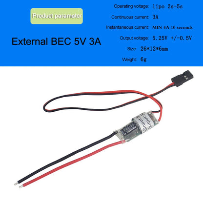 UBEC 3A /5A /7A /15A Lowest RF Noise BEC Full Shielding Antijamming Switching Regulator for RC quadcopter Multicopter