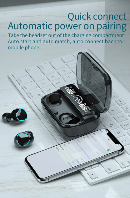 M10 Earphone Wireless Headset