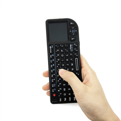 Wireless Keyboard Handheld With Touchpad Mouse