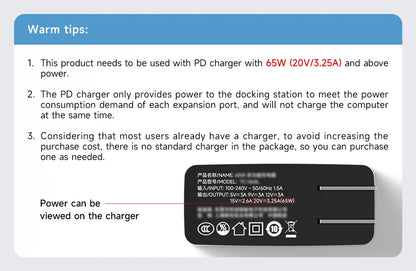 USB C HUB Type-C Docking Station
