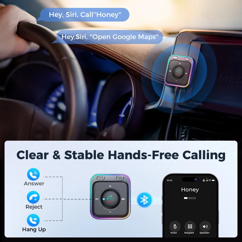 Joyroom Bluetooth 5.3 Wireless Receiver Car Adapter