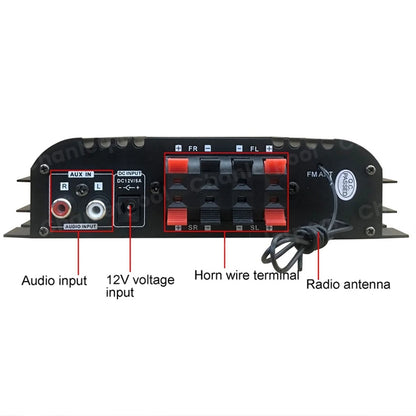1600W Peak Power HiFi Sound Amplifier