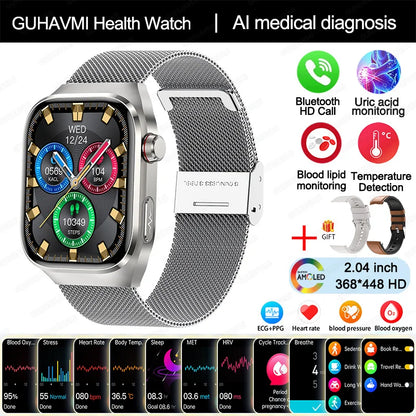 Uric Acid Body Fat Smartwatch