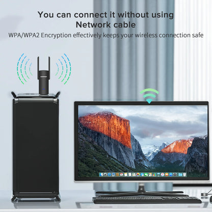 COMFAST 1300Mbps USB Wifi Adapter