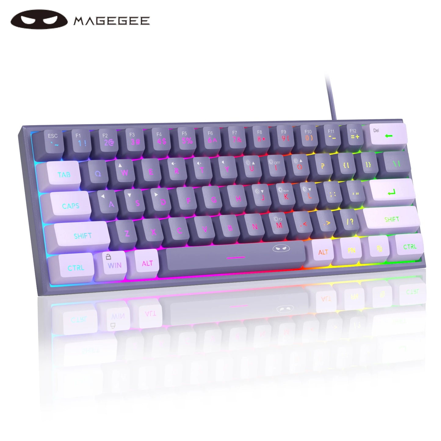 MageGee Mini 60% Gaming Keyboard