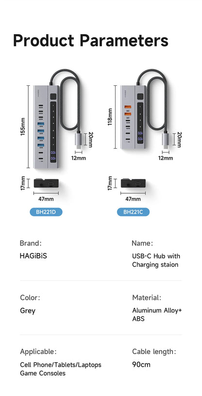 USB C HUB Type-C Docking Station