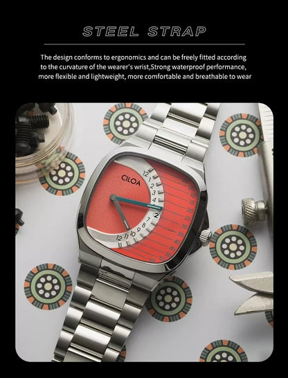 CILOA Retro Square Watch