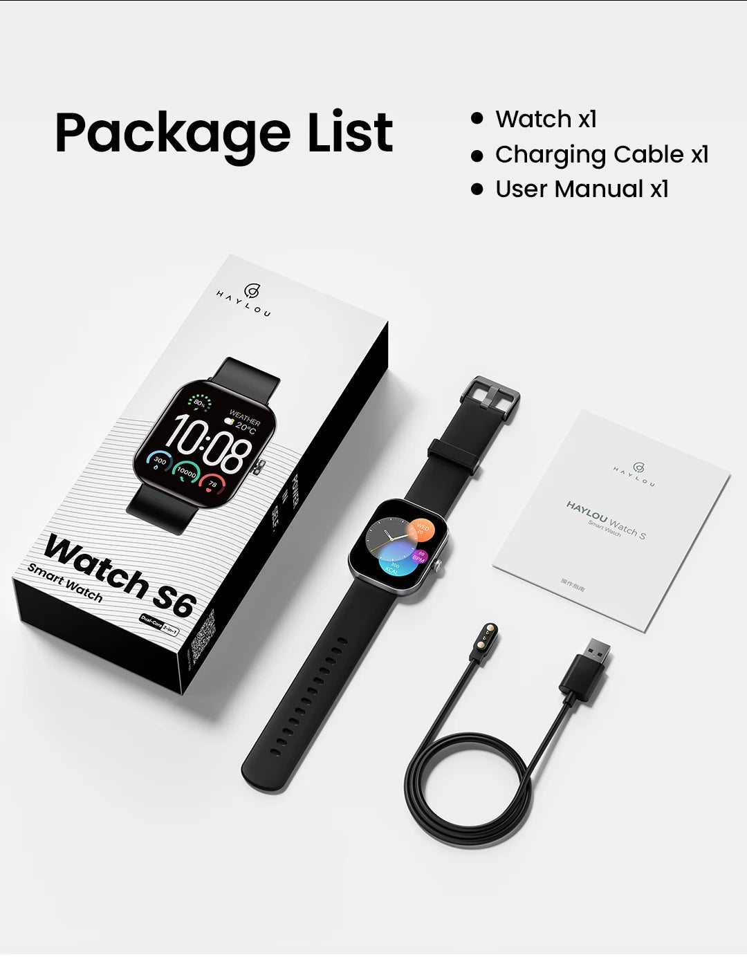 HAYLOU S6 Smartwatch