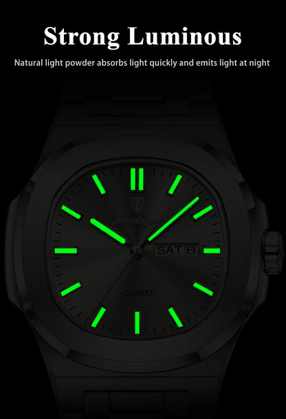 POEDAGAR Luxury Military Watch
