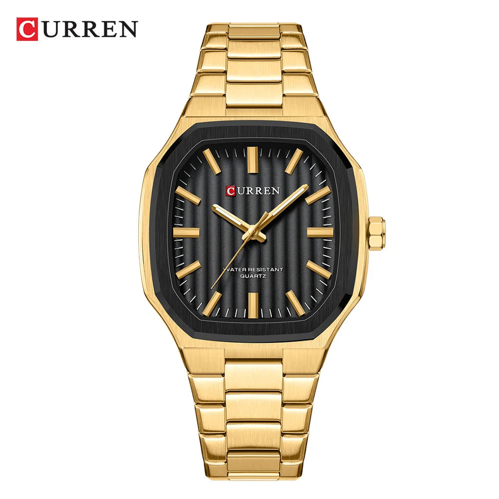 CURREN Luxury Business Square Watch
