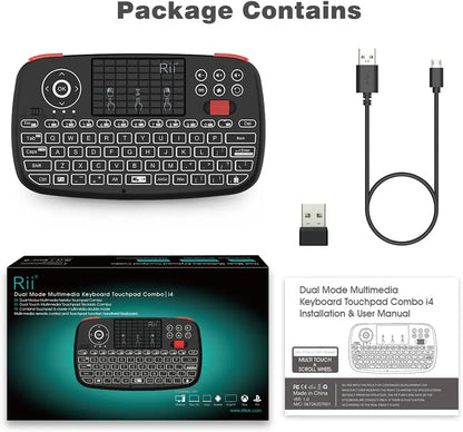 Rii i4 Mini Bluetooth Wireless Keyboard