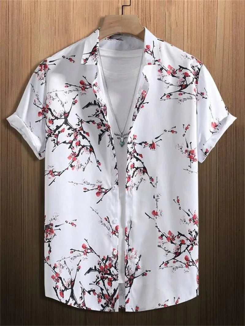 Summer Flower Beach Shirts