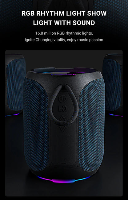 40W Portable Bluetooth Speaker 360 Degree