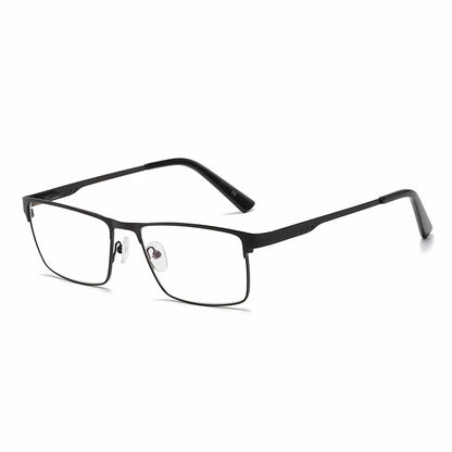 Square Metal Large Frame Reading Glasses