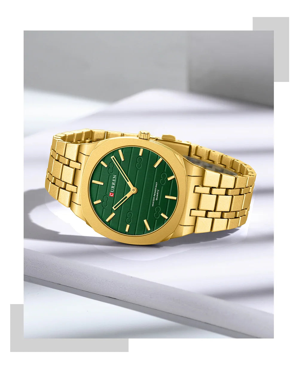 CURREN Thin Quartz Watch