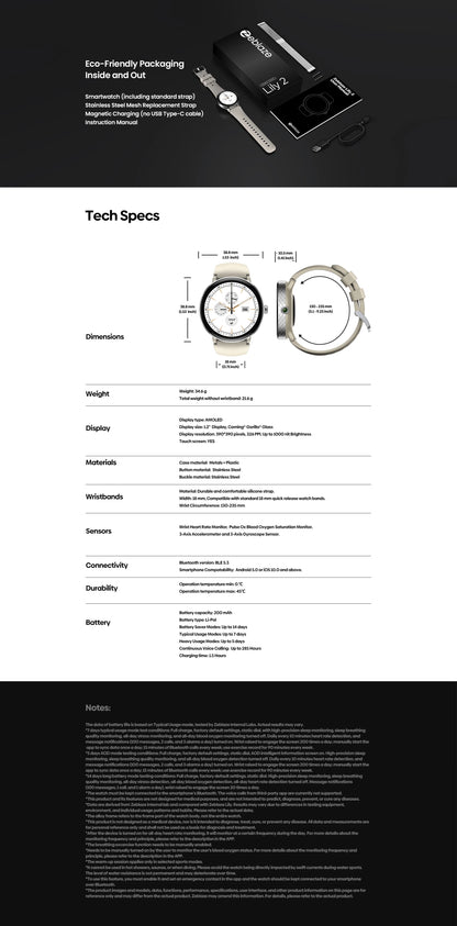 Zeblaze Lily 2 Smart Watch