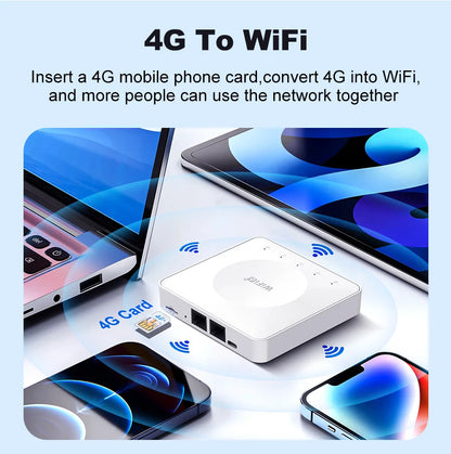 4G LTE Router WiFi 6  Mobile Wireless Router