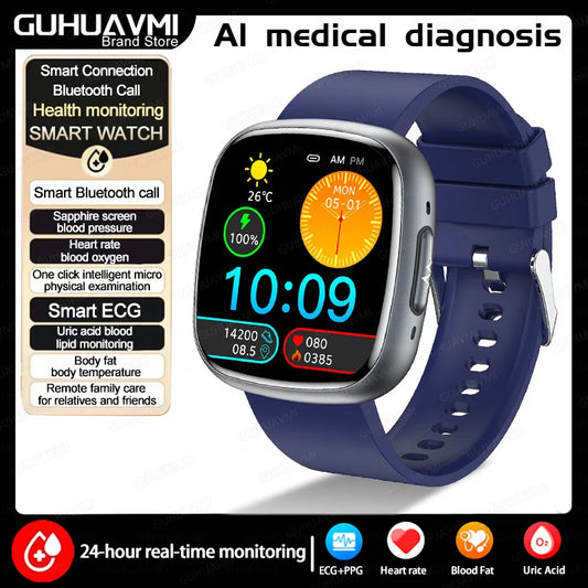 ECG Blood Pressure Health Smart Watch