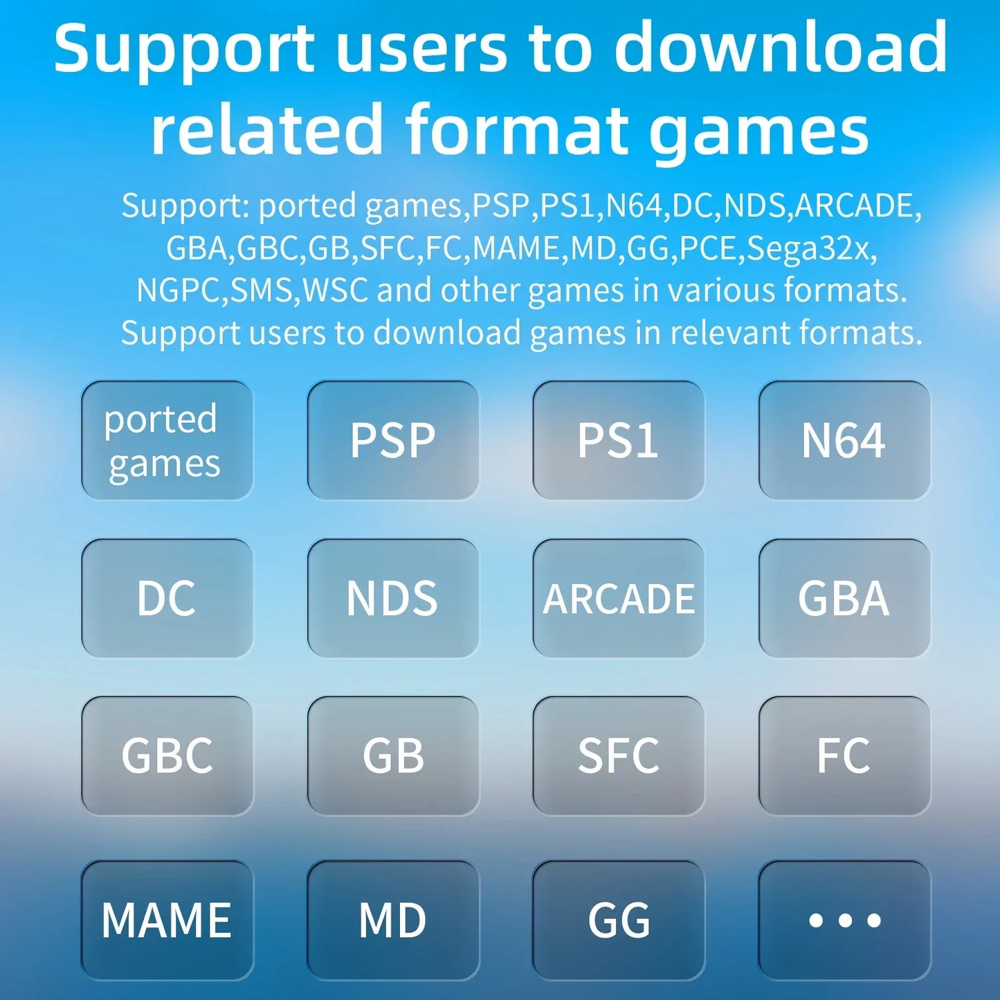 ANBERNIC RG35XXSP Flip Handheld Game Consoles