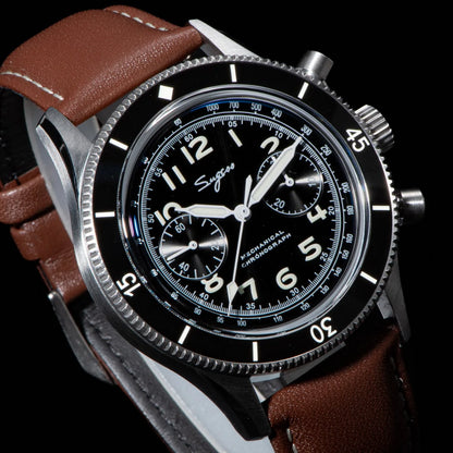 Sugess Handwind Chronograph Watch