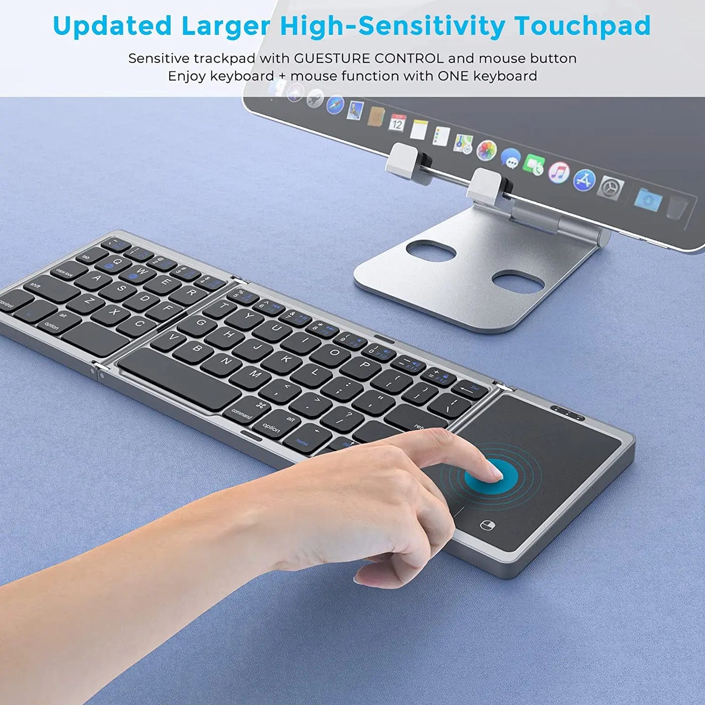 Seenda Foldable Wireless Bluetooth Keyboard