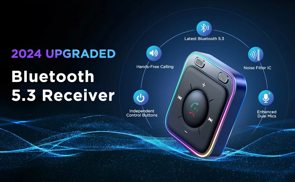 Joyroom Bluetooth 5.3 Wireless Receiver Car Adapter