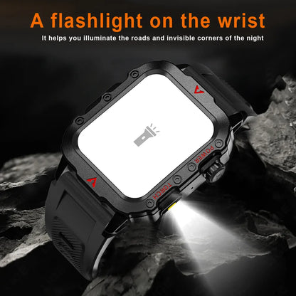 LAXASFIT LED Men's Smartwatch